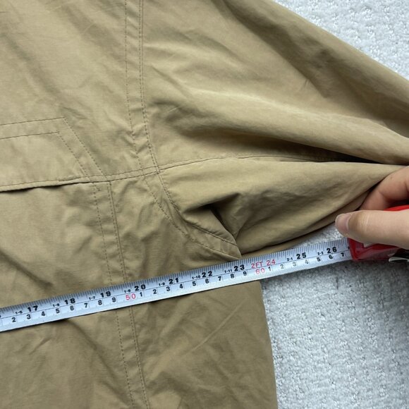 Columbia Mens L Jacket  Northway Full Zip Vented Windbreaker Tan / Sand Outdoor - Picture 8 of 15